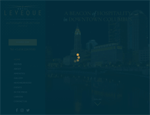 Tablet Screenshot of hotellevequecolumbus.com
